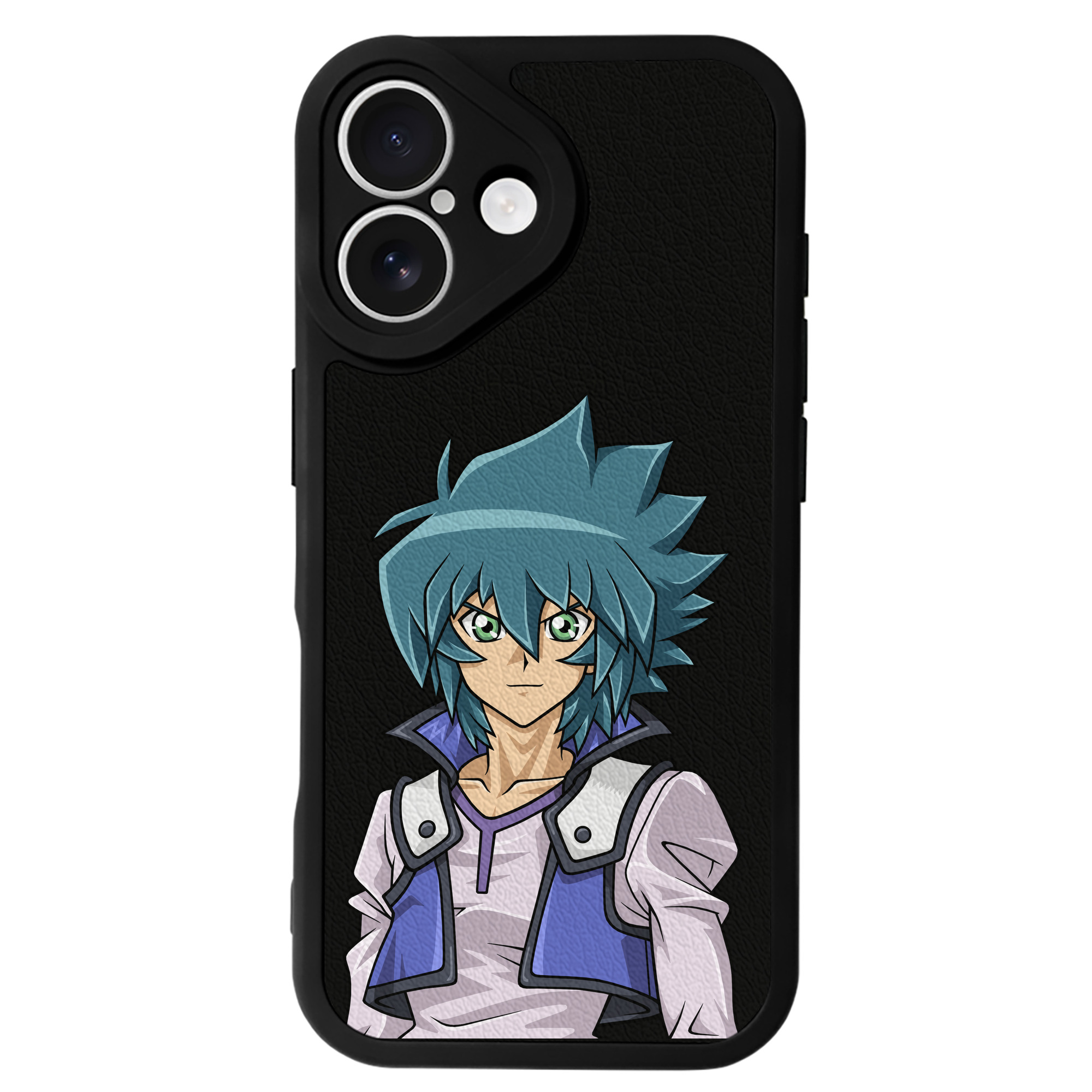遊☆戯☆王 Yu-Gi-Oh! 【iPhone 16シリーズ対応】シリコンスマホケース（レザー調） 材質：シリコン